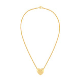 1980s Vintage Valentino Heart Pendant Necklace