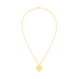 1990s Vintage Valentino Heart Pendant Necklace