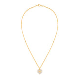 1980s Vintage Valentino Heart Pendant Necklace