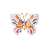 1980s Vintage Cloisonné Butterfly Brooch