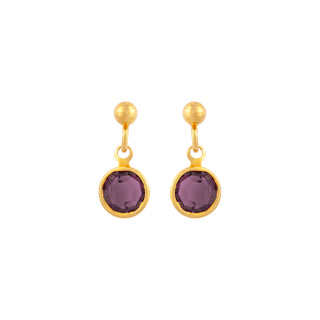 Vintage Amethyst Earrings