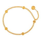 1990s Chanel CC Medallion Belt