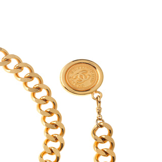 1990s Vintage Chanel Chain Belt