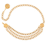1980s Vintage Chanel Chain Belt
