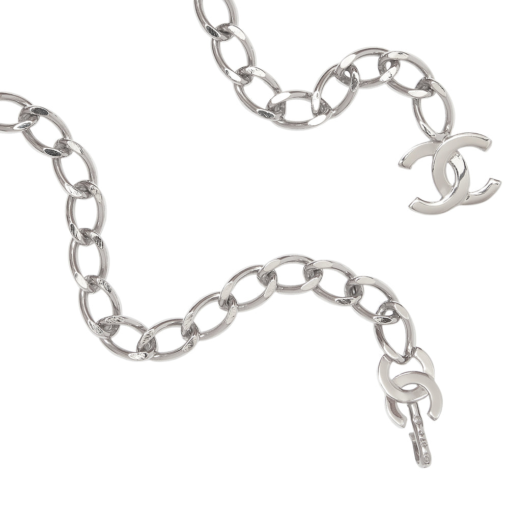 1997 Vintage Interlocking CC Chanel Belt