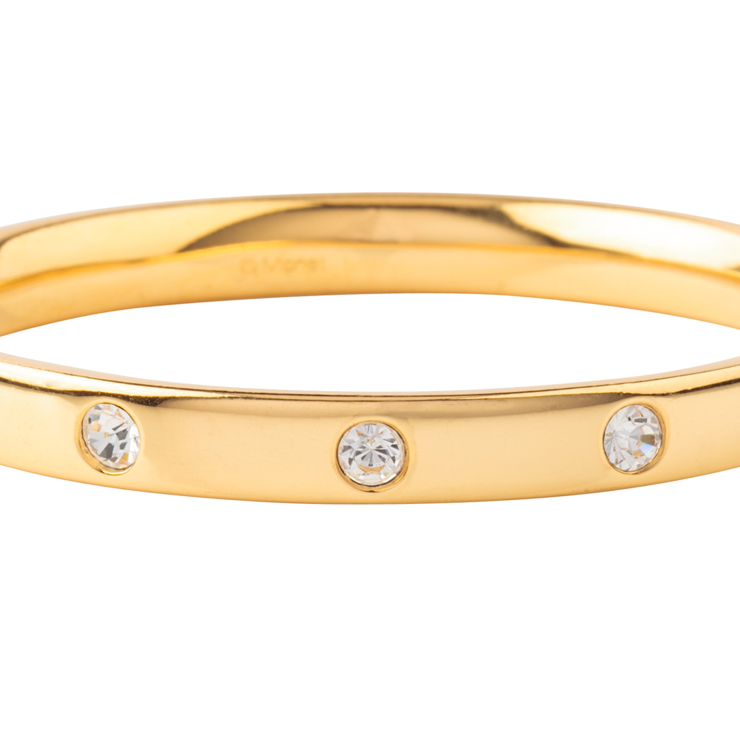 1980s Vintage Monet Crystal Bangle