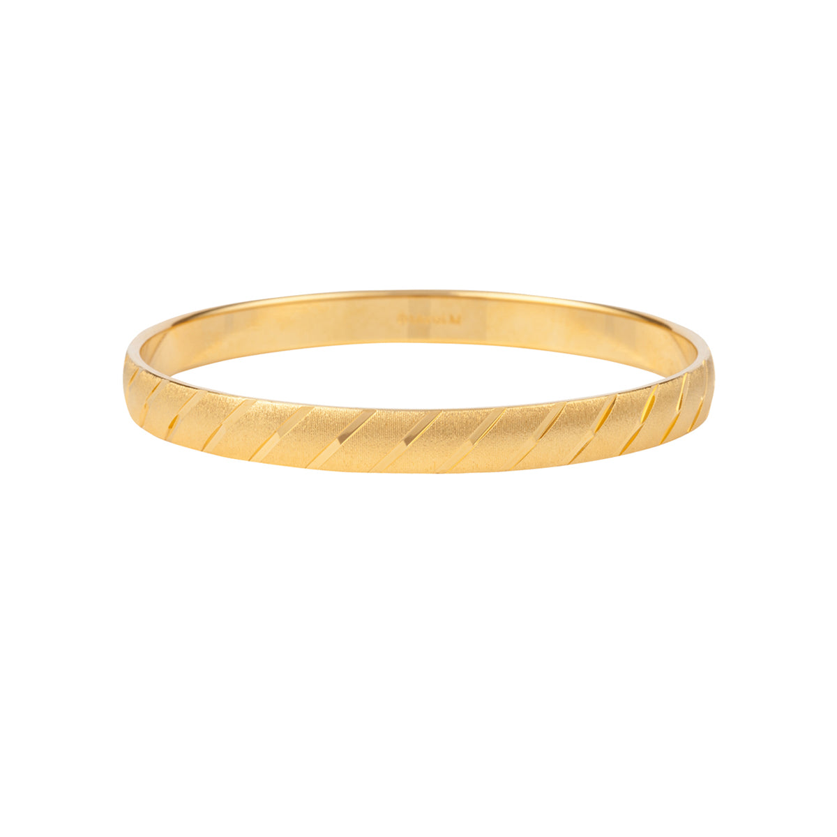 1980s Vintage Textured Bangle