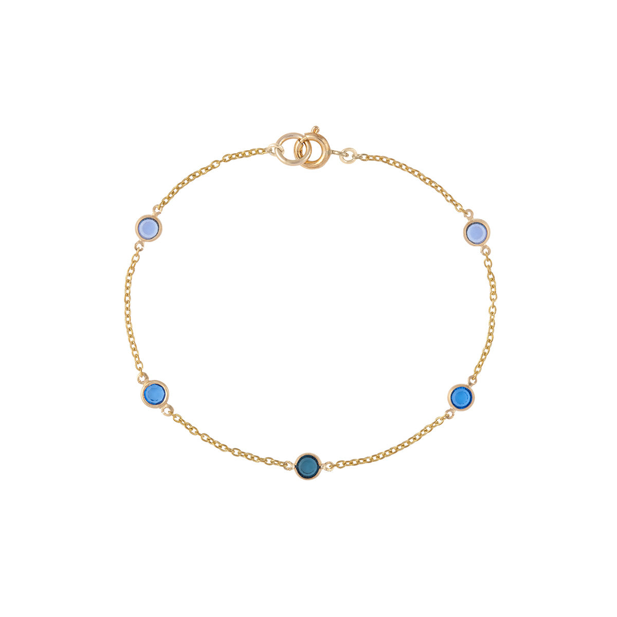 Vintage 18ct Gold Plated Swarovski Crystal Bracelet