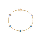 Vintage 18ct Gold Plated Swarovski Crystal Bracelet