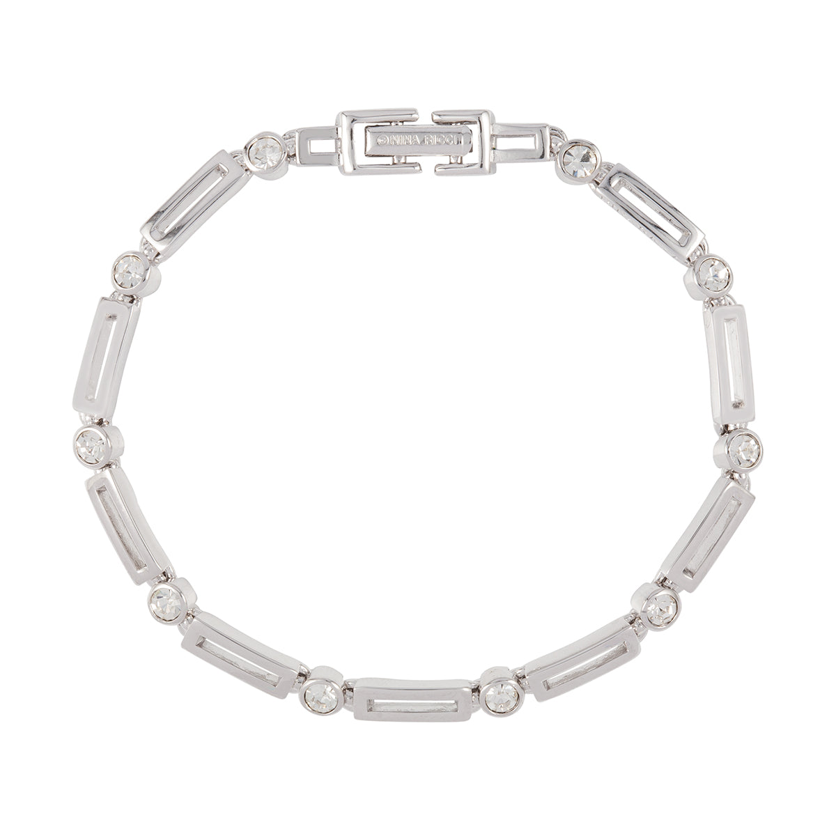 1980s Vintage Nina Ricci Crystal Bracelet