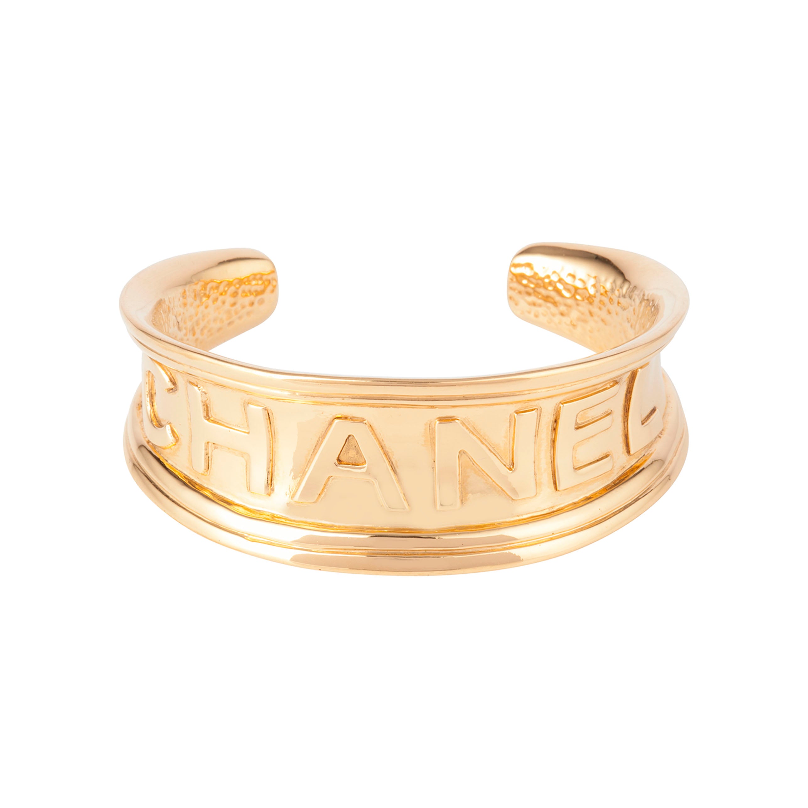 1990s Vintage Chanel Cuff Bangle