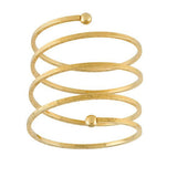 1990s Vintage Spiral Arm Cuff