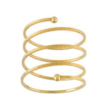 1990s Vintage Spiral Arm Cuff