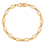 1980s Vintage Christian Dior CD Bracelet