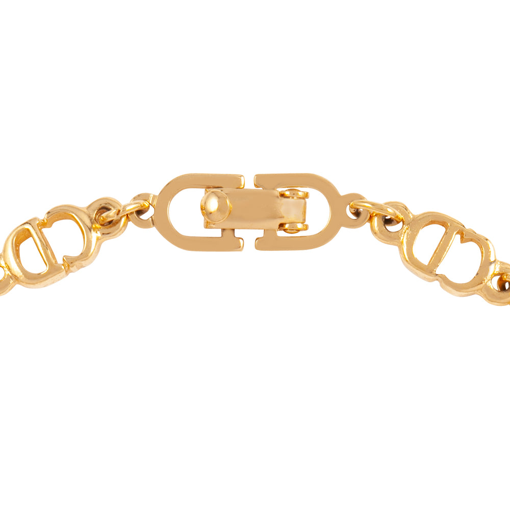 1980s Vintage Christian Dior CD Bracelet