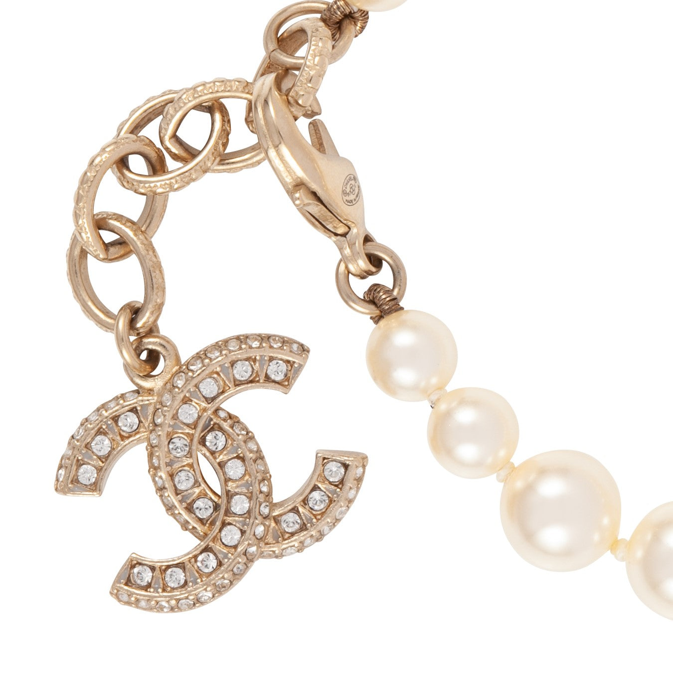 2017 Chanel Faux Pearl Bracelet