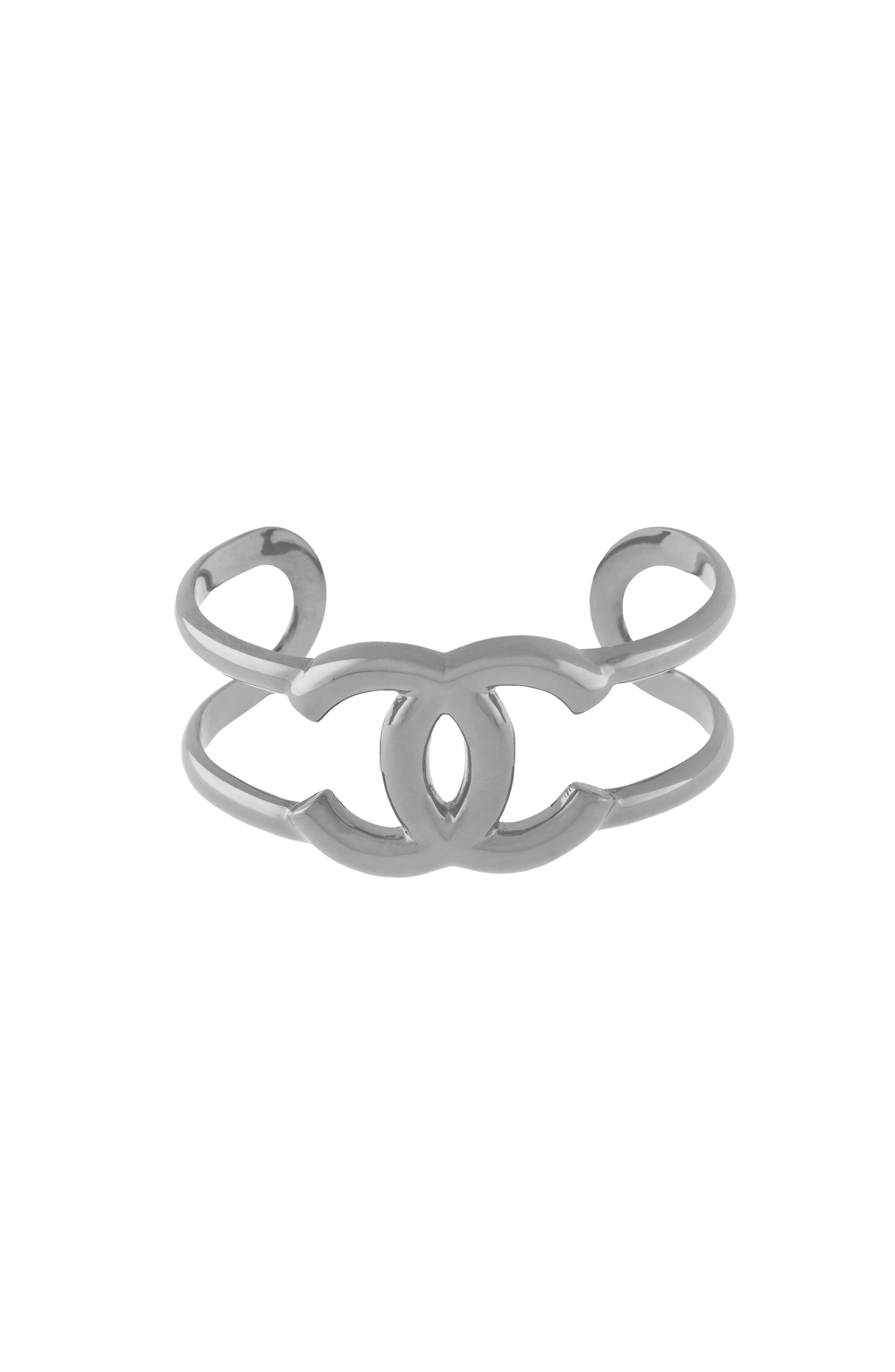 1997 Vintage Chanel Logo Cuff