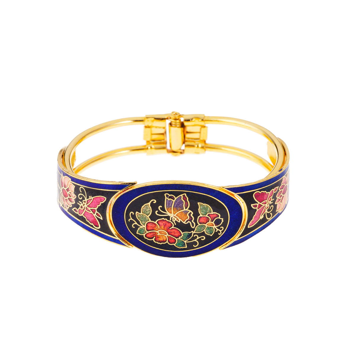 1980s Vintage Cloisonné Bracelet