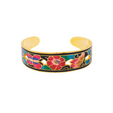 1980s Vintage Cloisonné Cuff Bracelet