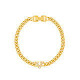 1990s Valentino V Signature Bracelet