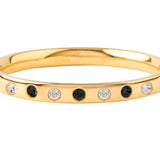 1980s Vintage Monet Crystal Bangle