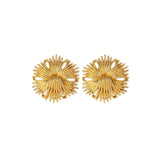 1960s Vintage Monet Cordelia Clip-On Earrings