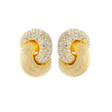 1980s Vintage Christian Dior Love Knot Clip-On Earrings