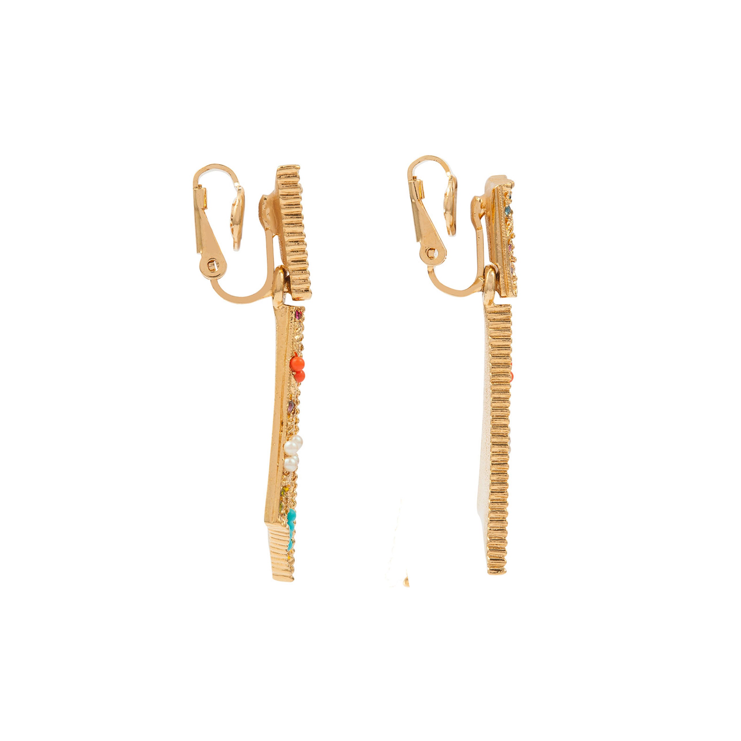 1980s Vintage D'Orlan Clip-On Earrings