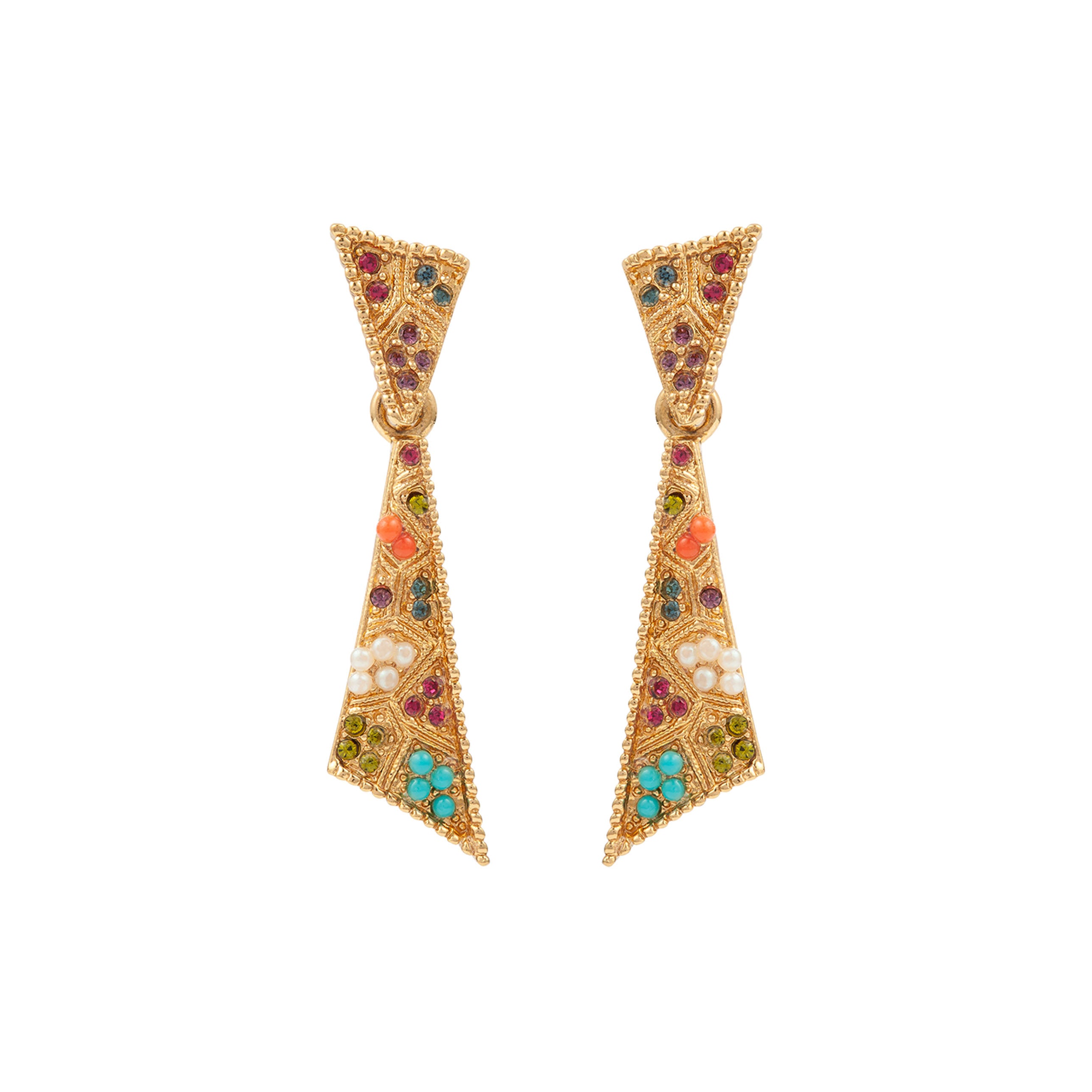 1980s Vintage D'Orlan Clip-On Earrings