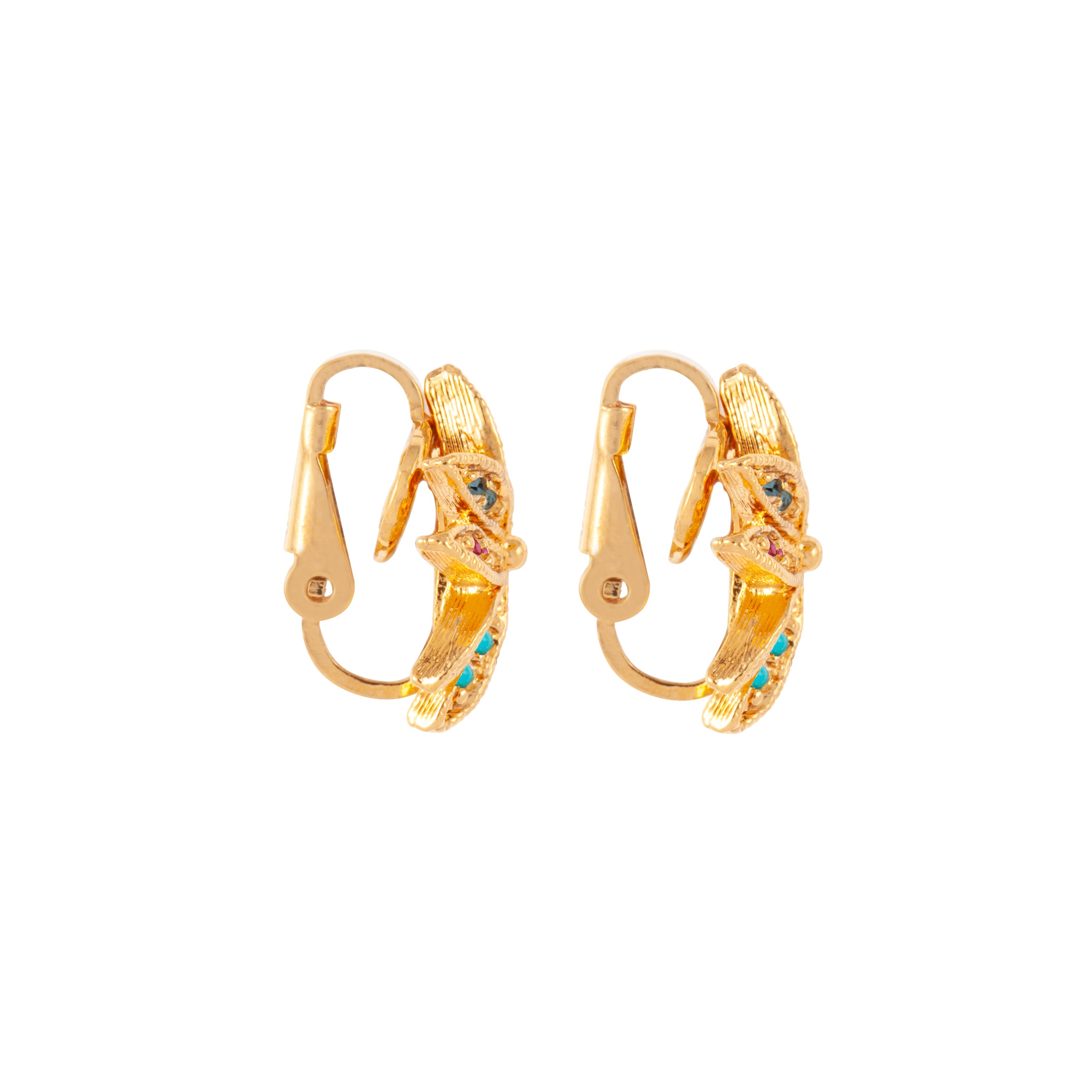 1980s Vintage D'Orlan Clip-On Earrings