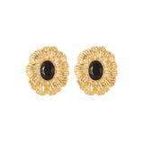 1980s Vintage Kenneth Jay Lane Swarovski Clip-On Earrings