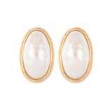 1980s Vintage Givenchy Statement Faux Pearl Clip-On Earrings