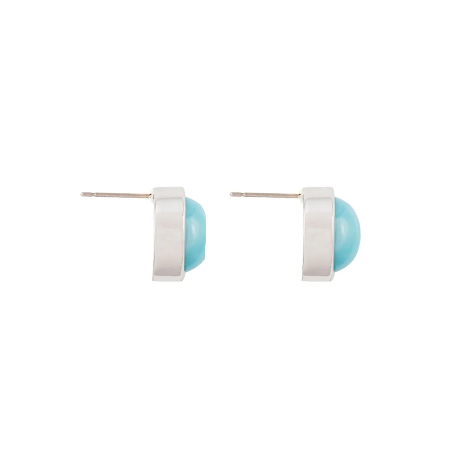1980s Vintage D'Orlan Faux Turquoise Earrings