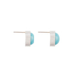 1980s Vintage D'Orlan Faux Turquoise Earrings