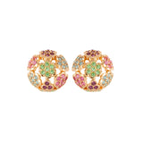 1980s Vintage D'Orlan Swarovski Crystal Clip-On Earrings