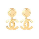 1994 Vintage Chanel Statement Clip-On Earrings