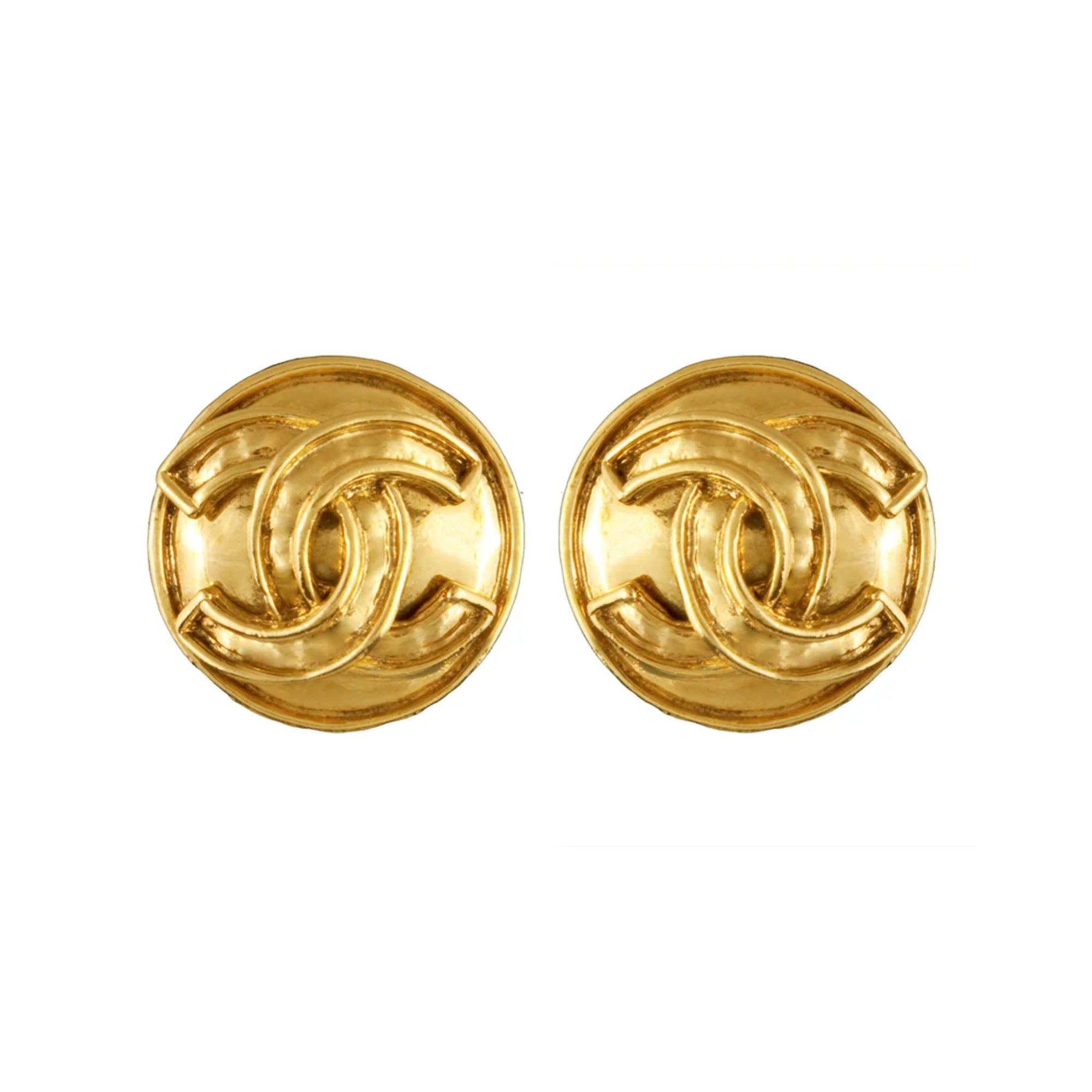 1994 Vintage Chanel Clip-On Earrings