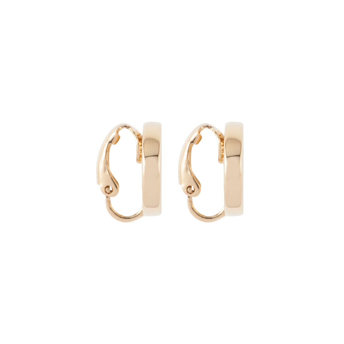 1990s Vintage Christian Dior Logo Clip-On Earrings