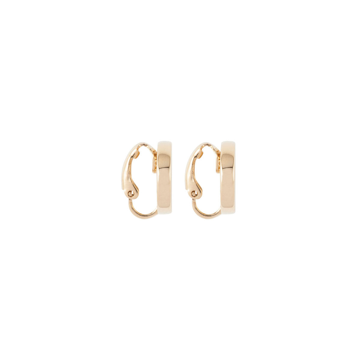 1990s Vintage Christian Dior Logo Clip-On Earrings
