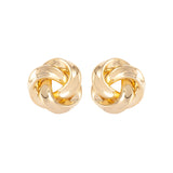 1980s Vintage Intertwined Earrings