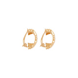 1980s Vintage Givenchy Logo Clip-On Earrings As Seen In The Crown Season 5