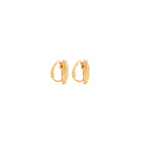 1980s Vintage Givenchy Logo Clip-On Earrings