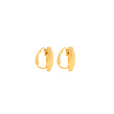 1980s Vintage Givenchy Logo Clip-On Earrings