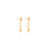 1990s Vintage Crystal Drop Earrings