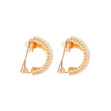 1980s Vintage Givenchy Demi-Hoop Clip-On Earrings