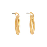 1990s Vintage Door Knocker Earrings