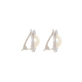 1980s Vintage Christian Dior Faux Pearl Clip-On Earrings