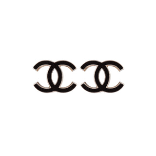2006 Chanel CC Logo Clip-On Earrings