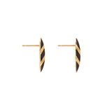 1980s Vintage Monet Stylised Round Post Earrings