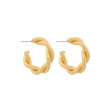 1980s Vintage Hoop Earrings